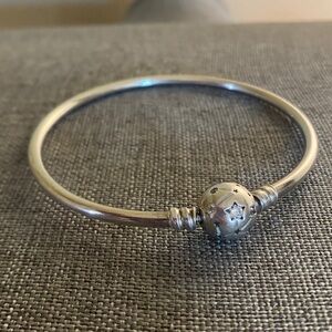 Pandora Moments Stars & Galaxy Bangle Charm Bracelet